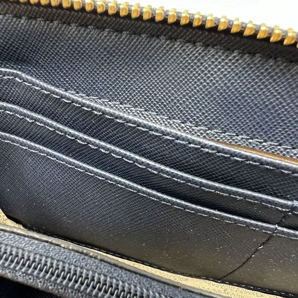 Michael Kors Jet Set wallet Continental Logo signature zip large checkbook ID - Picture 16 of 16